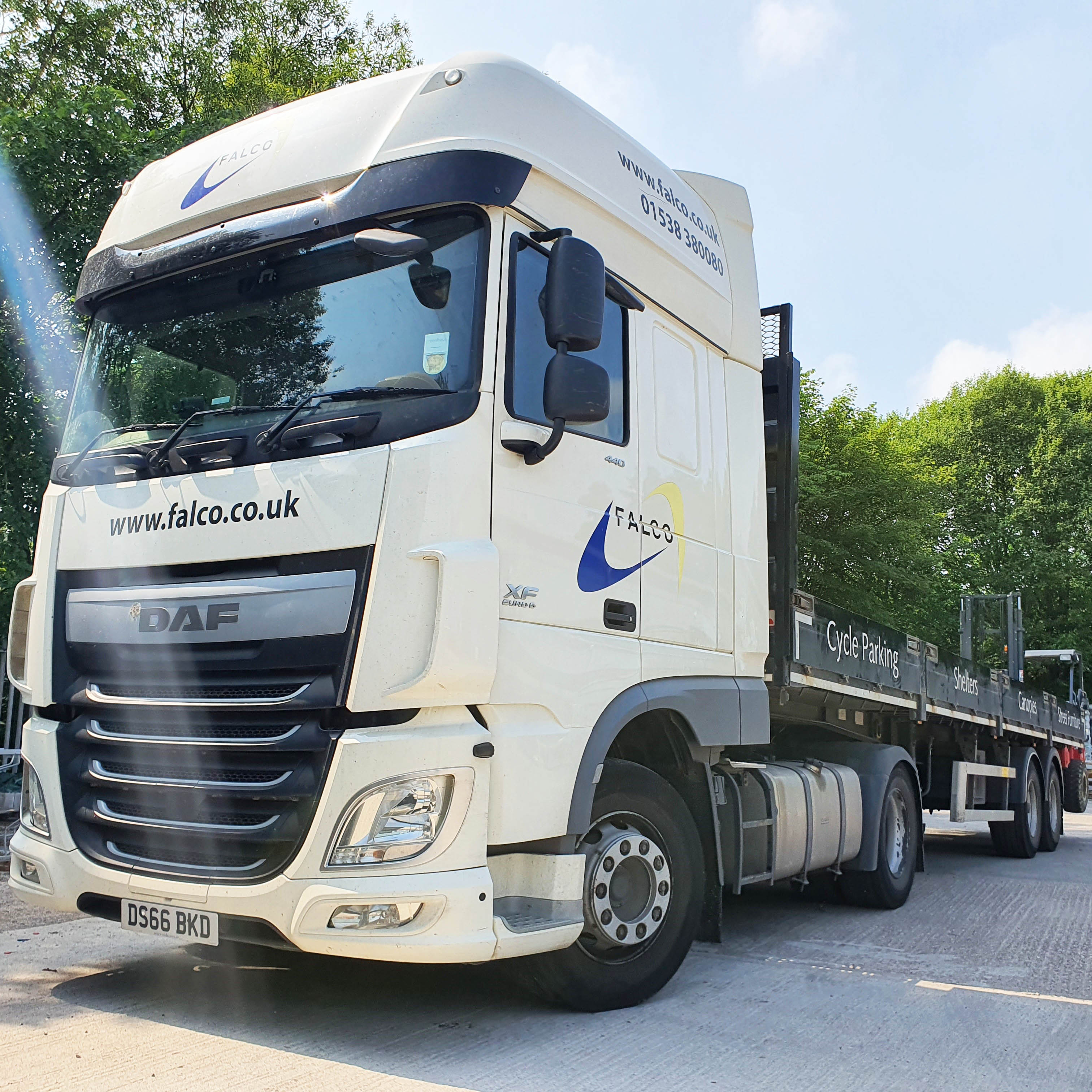 Falco HGV Vehicles Fully DVS Compliant Thanks to New Indirect Vision Upgrades
